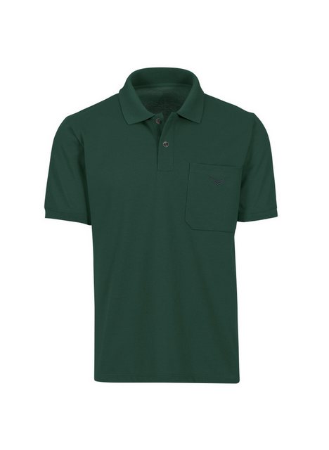 Trigema Poloshirt TRIGEMA Polohemd mit Brusttasche (1-tlg) günstig online kaufen