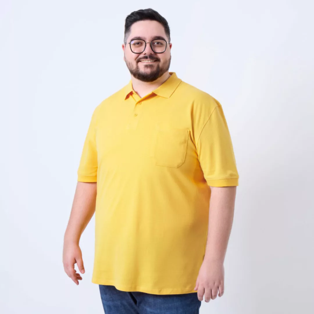 ADAMO Poloshirt aus Baumwoll-Piqué günstig online kaufen