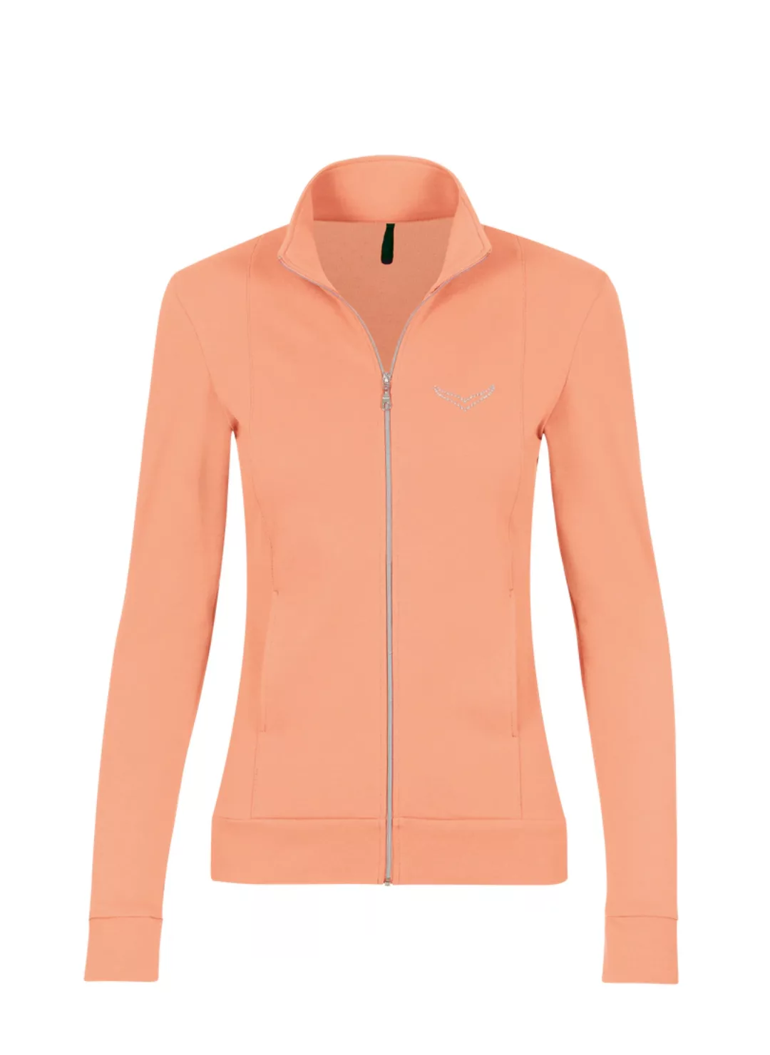 Trigema Sweatjacke "TRIGEMA Jacke veredelt mit Kristallsteinen" günstig online kaufen