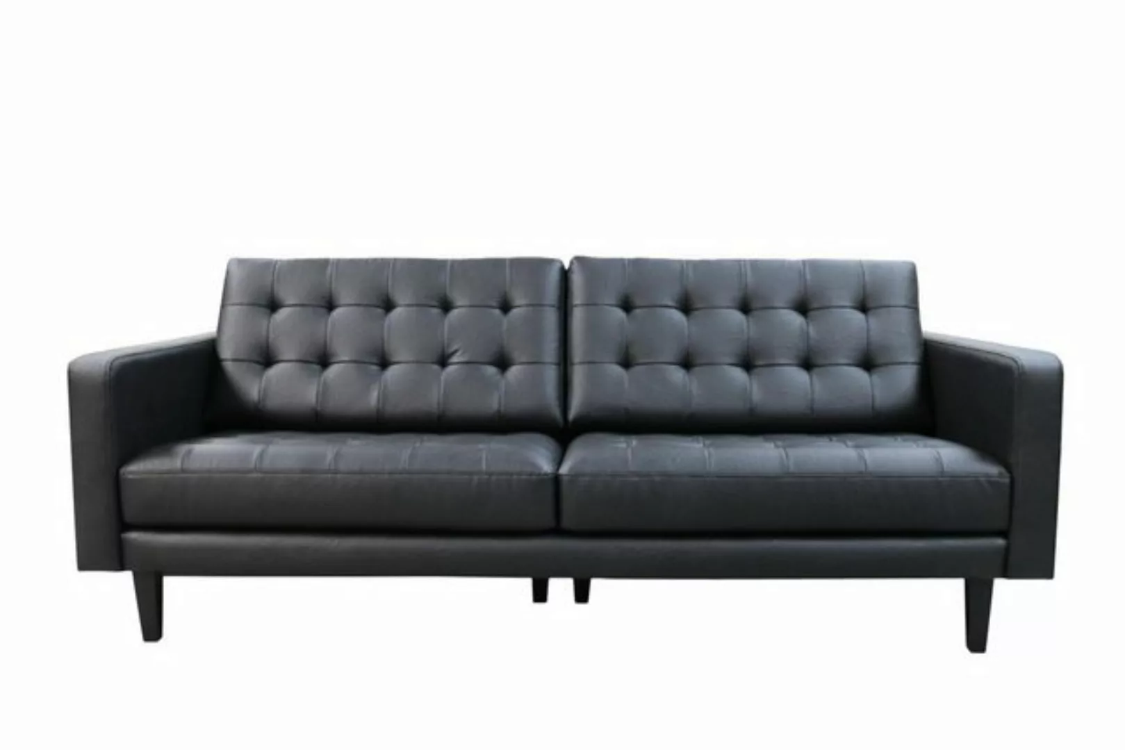 Xlmoebel Sofa Dreisitzer Ledersofa Polstermöbel Design Club - 3-Sitzer, Her günstig online kaufen