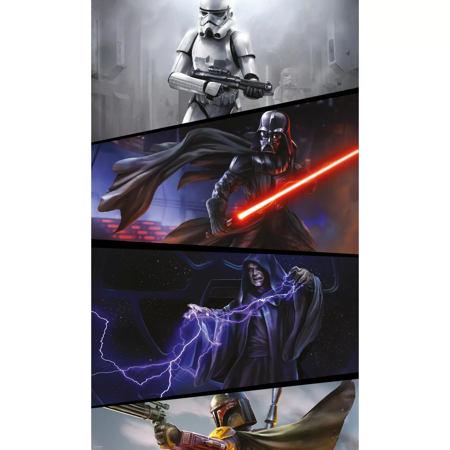 Komar Vliestapete »Star Wars Moments Imperials«, 120x200 cm (Breite x Höhe) günstig online kaufen