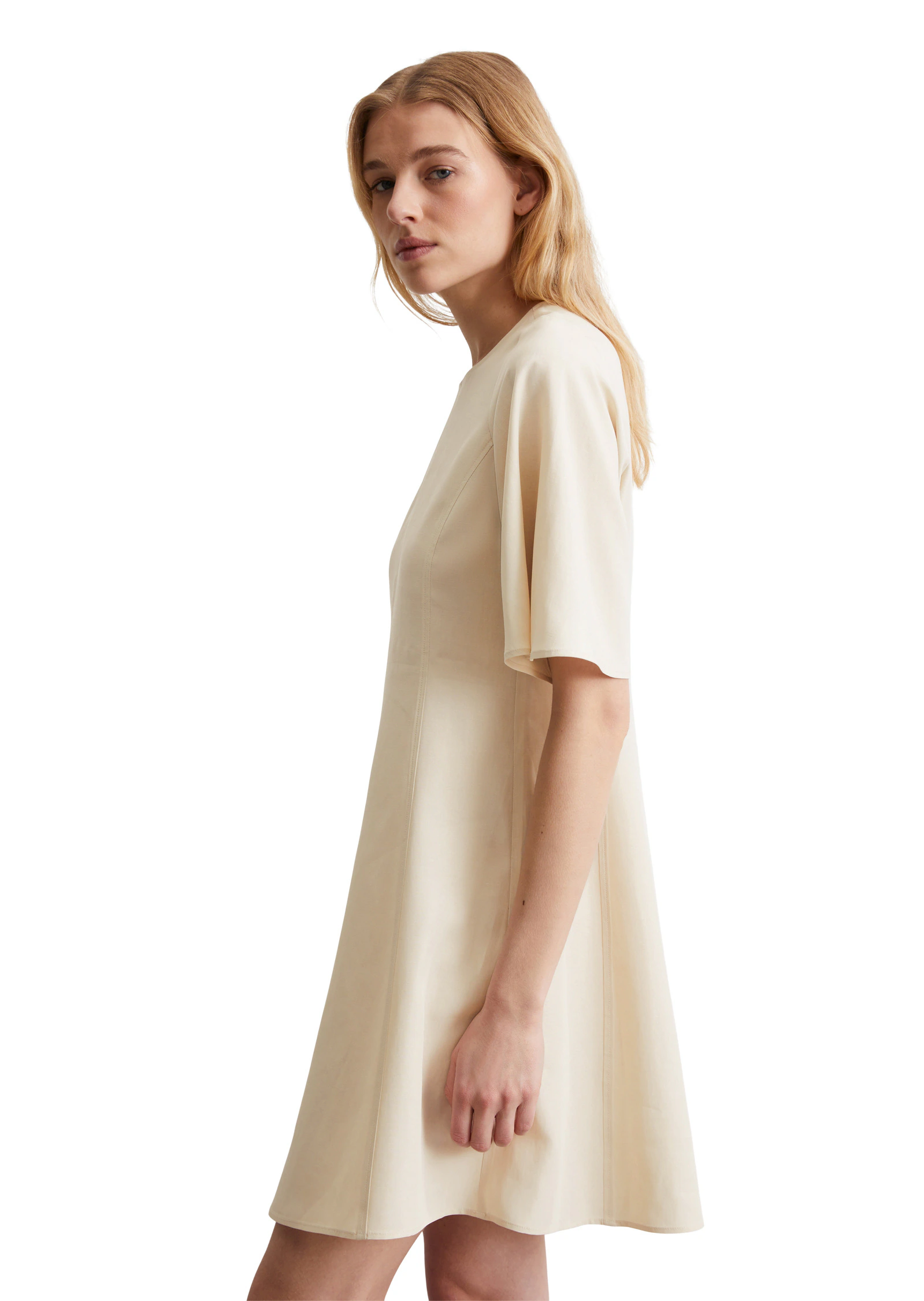 Marc OPolo Midikleid "aus TENCEL™ Lyocell-Leinen-Mix" günstig online kaufen