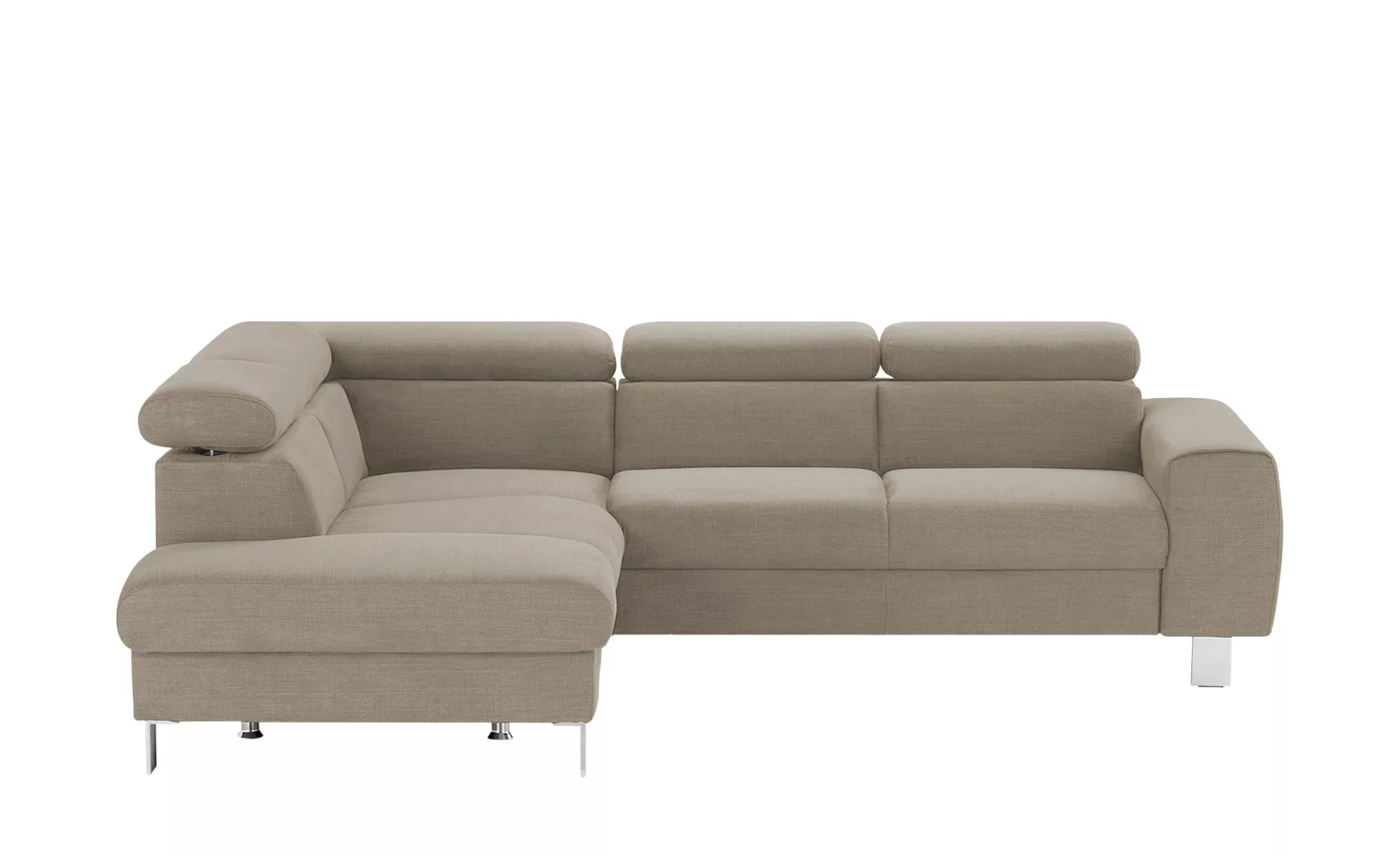 uno Ecksofa  Los Angeles ¦ beige ¦ Maße (cm): B: 249 H: 72 Polstermöbel > S günstig online kaufen