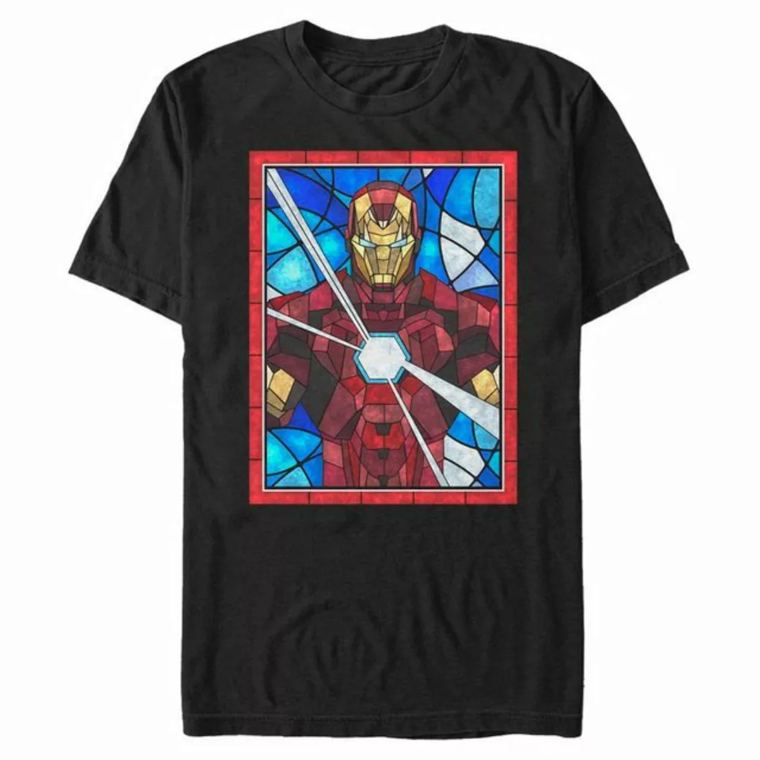 Marvel - Logo Skyline - Männer T-Shirt günstig online kaufen