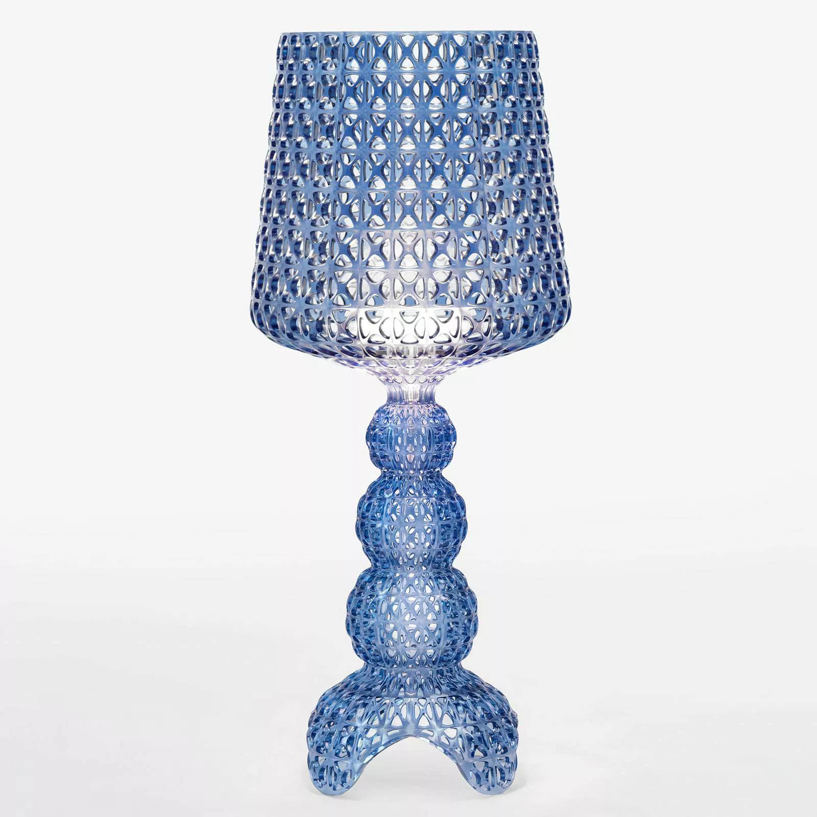 Kartell Mini Kabuki - LED-Tischlampe, blau günstig online kaufen