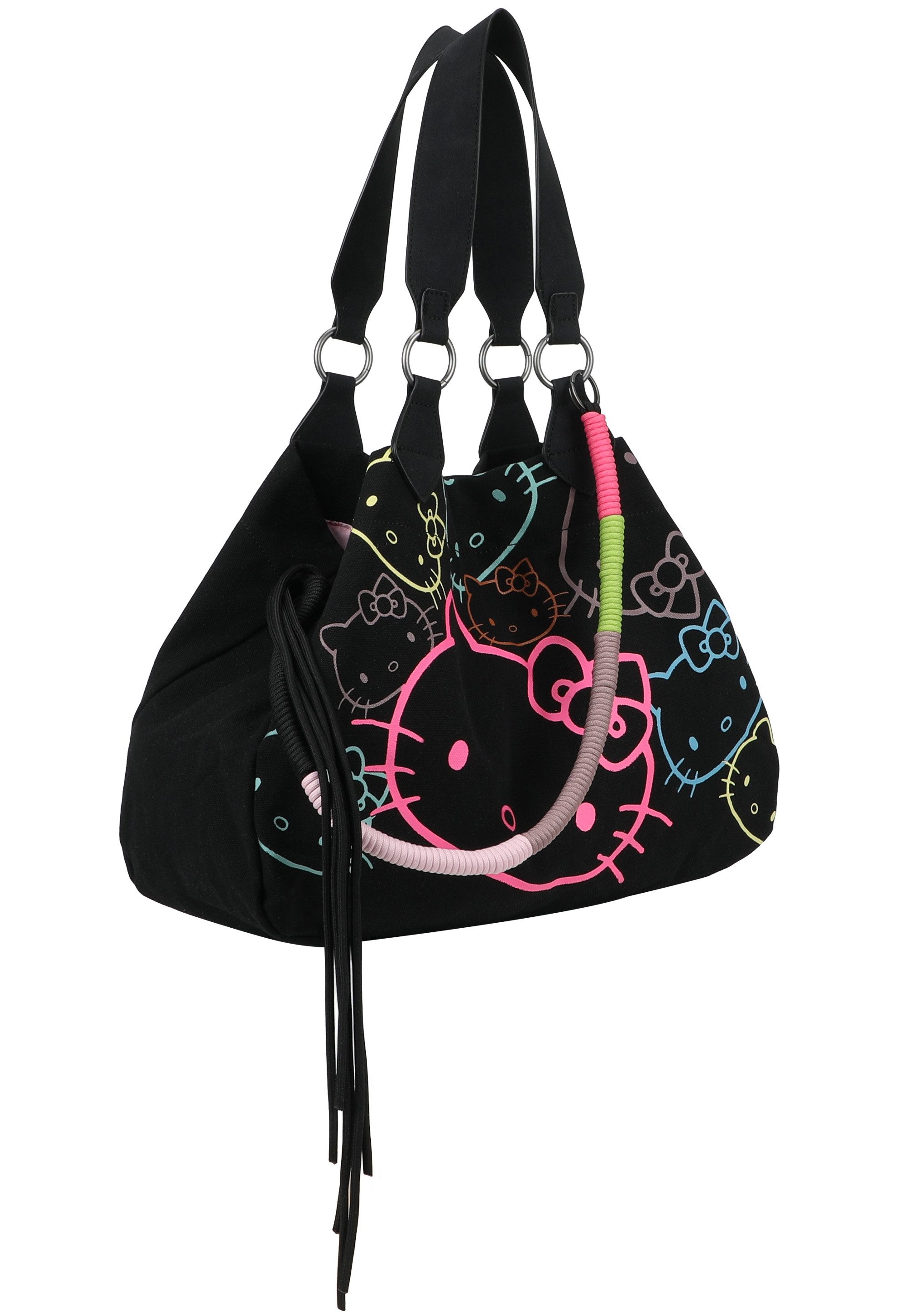 Fritzi aus Preußen Schultertasche "Izzy Medium Limited Head Flocked", mit t günstig online kaufen