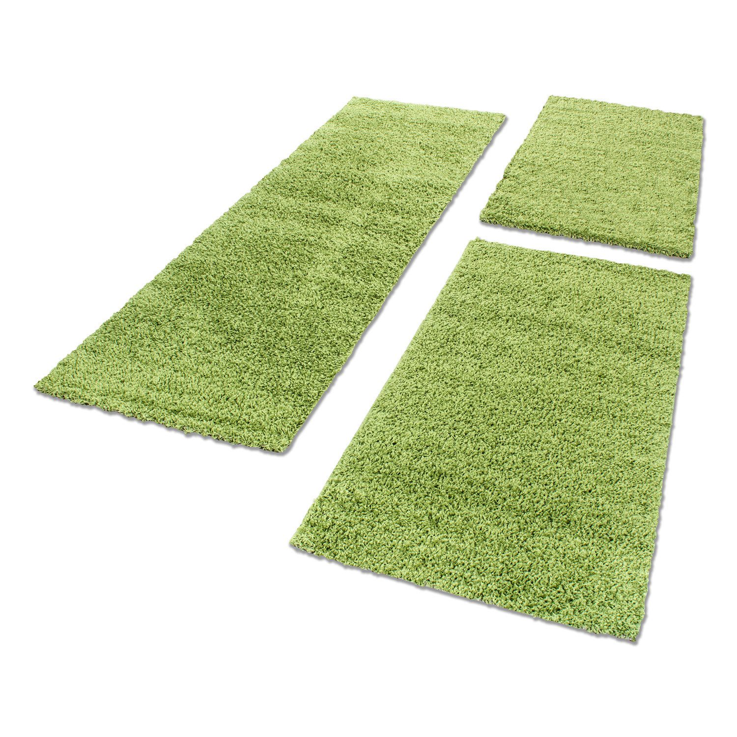 Carpettex Hochflor-Bettumrandung Unicolor - Einfarbig, Höhe günstig online kaufen