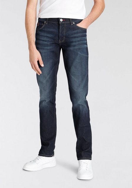 Bruno Banani Comfort-fit-Jeans Floyd gerade Beinform, mit Eingrifftaschen, günstig online kaufen