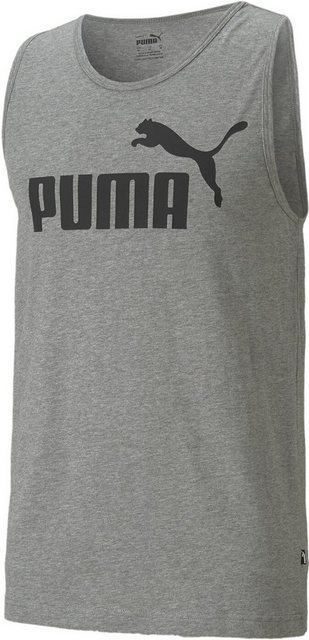 PUMA Kurzarmshirt ESS Tank MEDIUM GRAY HEATHER günstig online kaufen