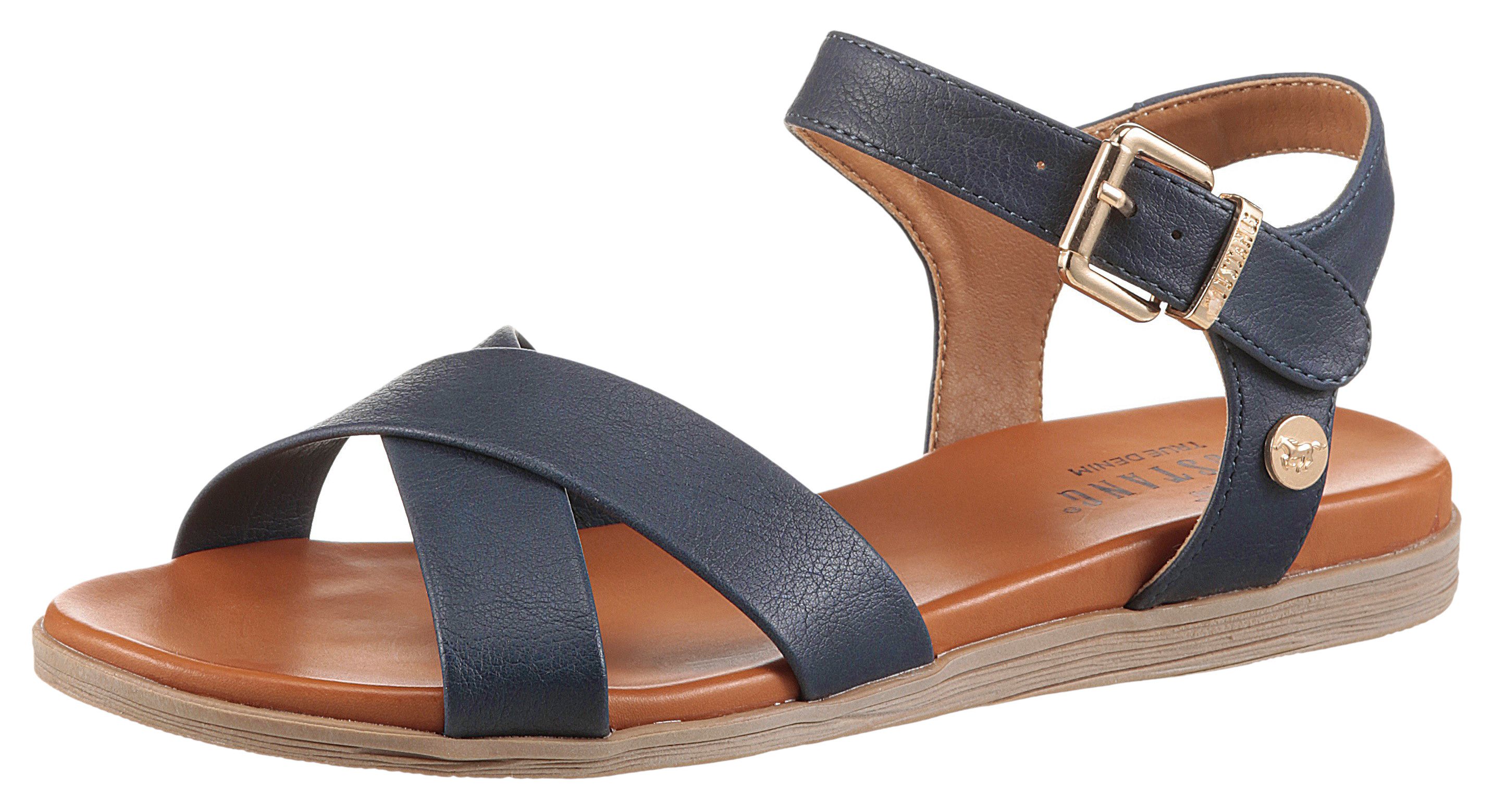Mustang Shoes Sandale, Sommerschuh, Sandalette, Riemchensandale, günstig online kaufen