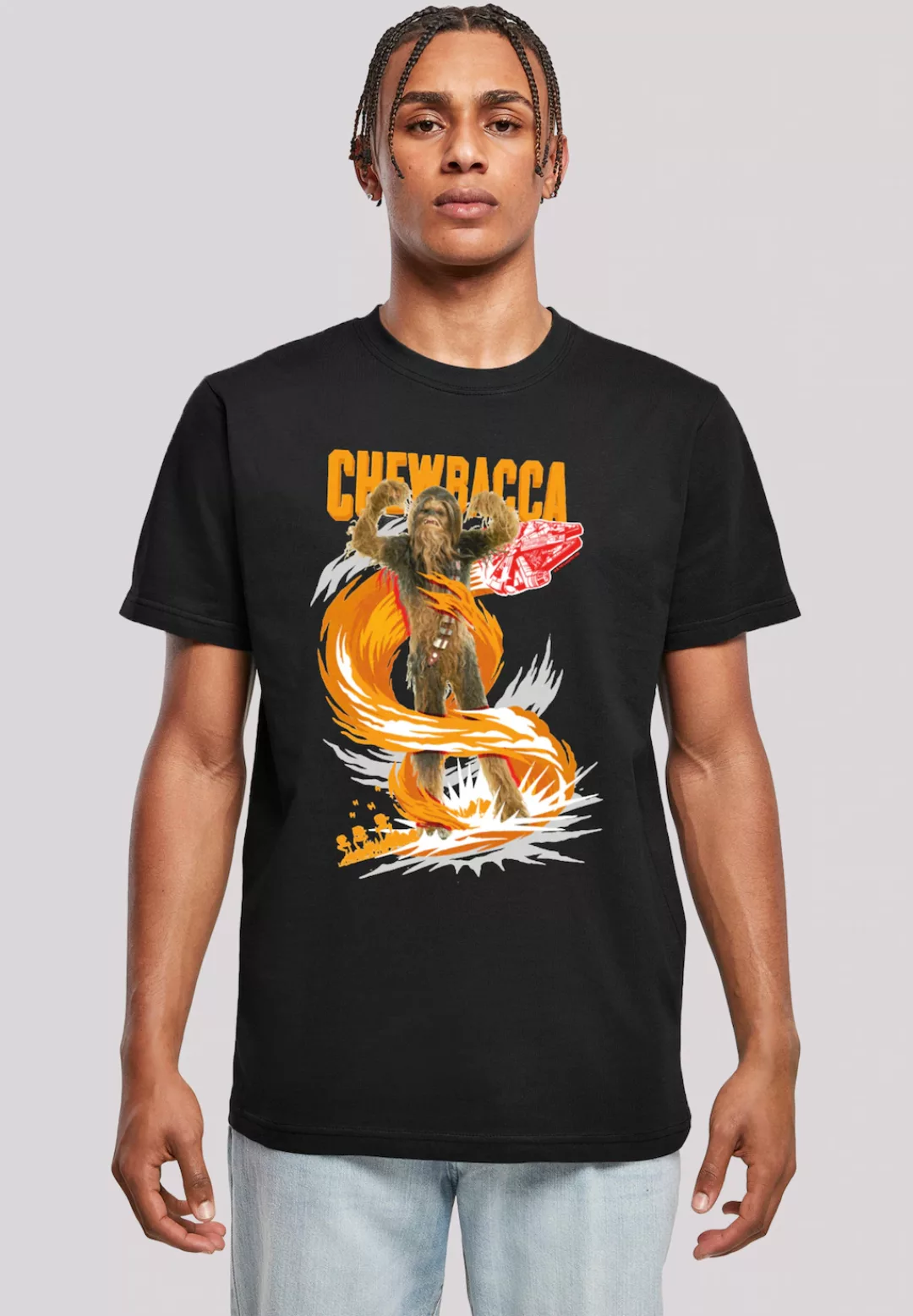 F4NT4STIC T-Shirt "Star Wars Chewbacca Wookiee Gigantic", Print günstig online kaufen