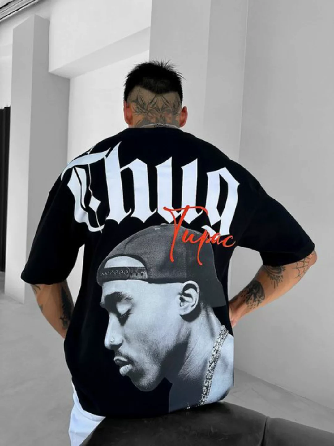 Abluka T-Shirt OVERSIZE TUPAC T-SHIRT günstig online kaufen