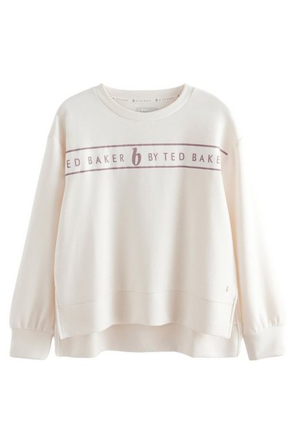 B by Ted Baker Sweatshirt B By Ted Baker geripptes Lounge-Oberteil (1-tlg) günstig online kaufen