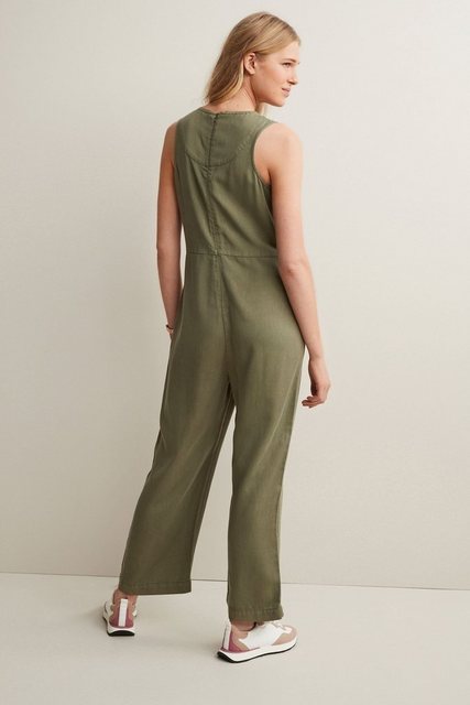 Next Jumpsuit Overall aus Tencel mit V-Ausschnitt (1-tlg) günstig online kaufen