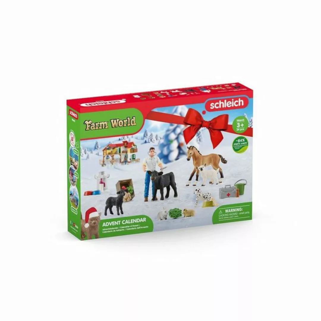 Schleich® Beistellbett Schleich Adventskalender Farm World 2022 günstig online kaufen