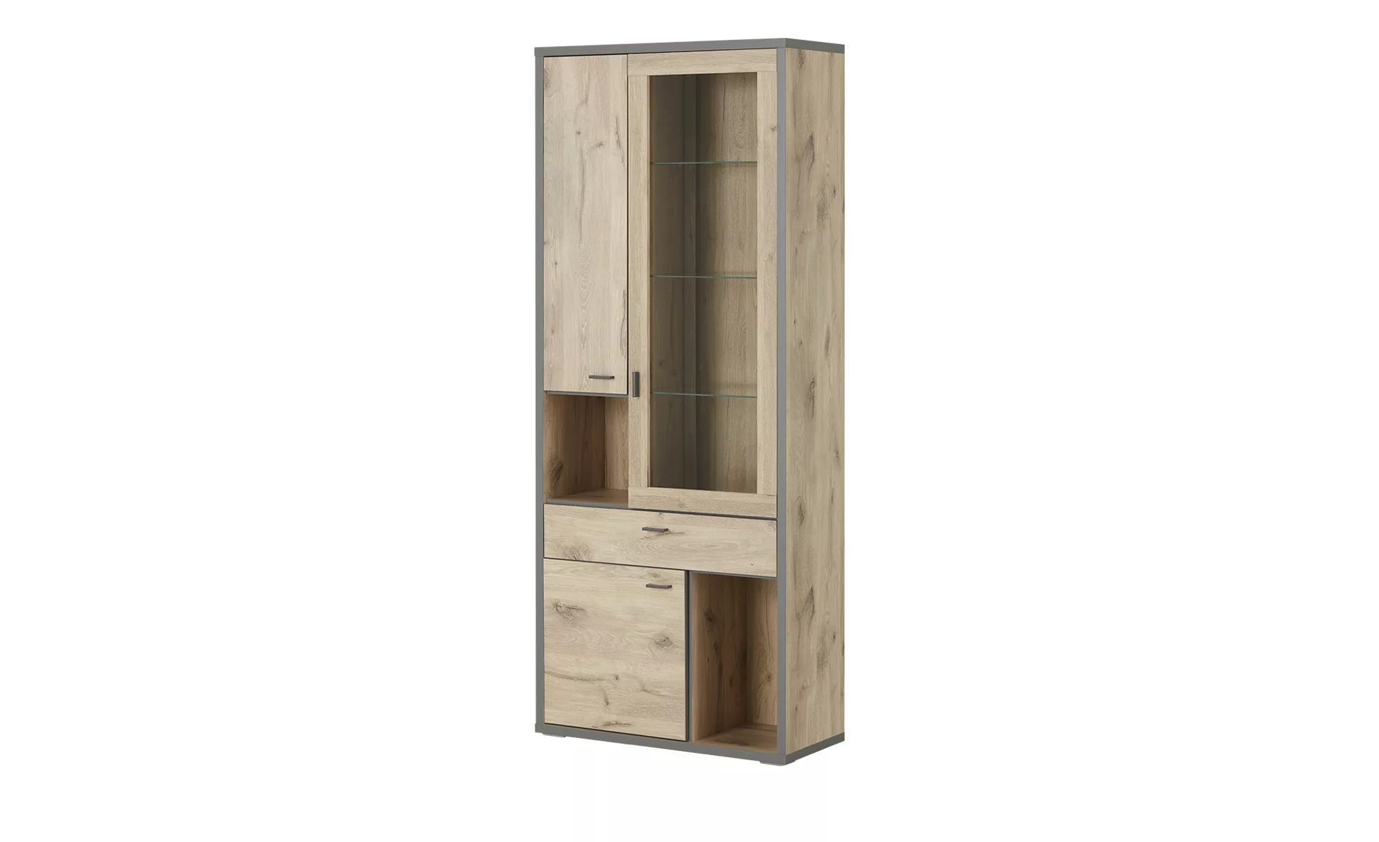 uno Vitrine  Orlando ¦ holzfarben ¦ Maße (cm): B: 86 H: 208 T: 38.0 Schränk günstig online kaufen