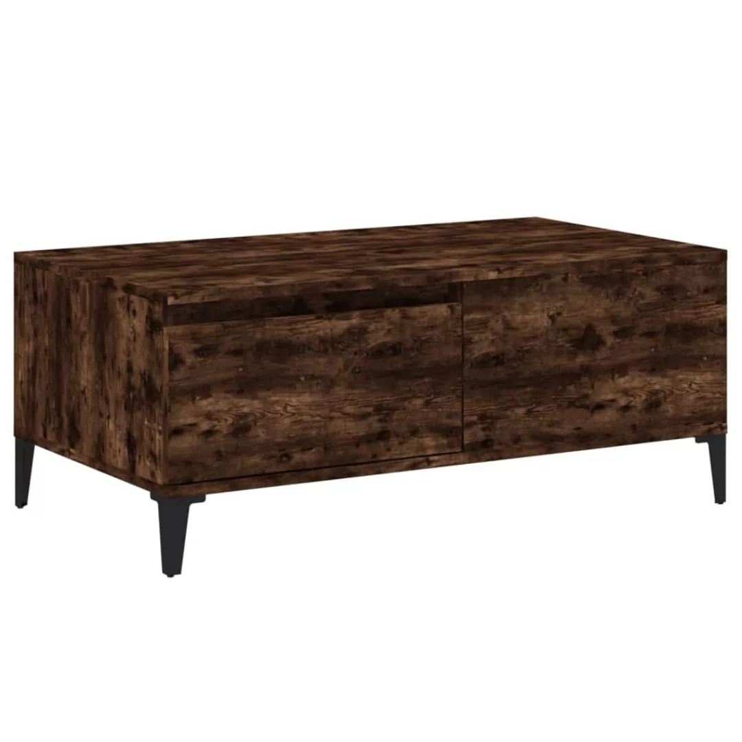 Vidaxl Couchtisch Räuchereiche 90x50x36,5 Cm Holzwerkstoff günstig online kaufen