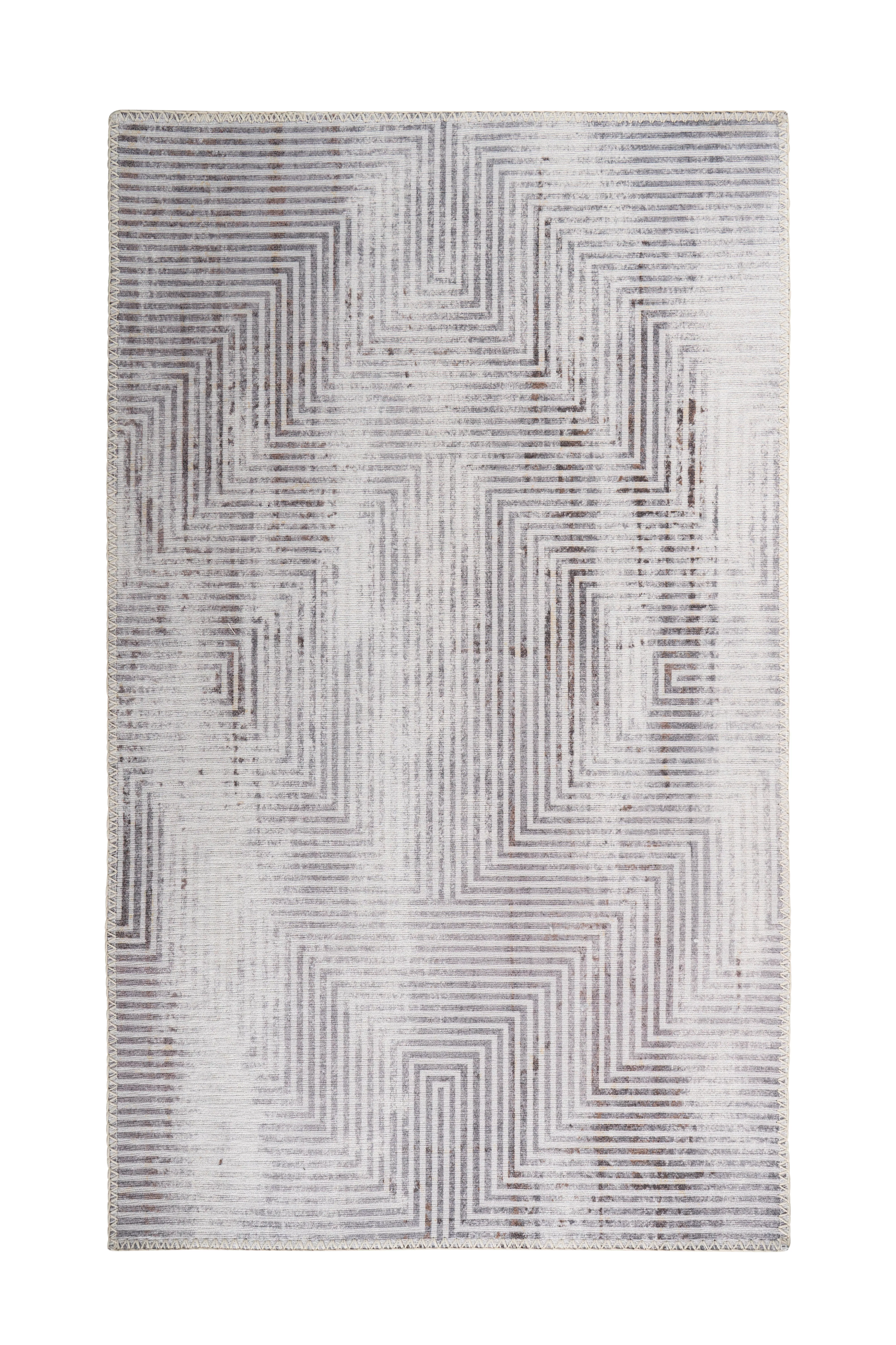 Arte Espina Flachflorteppich Maya 600 Grau 80cm X 150cm günstig online kaufen