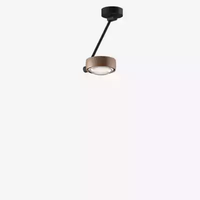 Occhio Sento Soffitto Singolo 30 Up E Deckenleuchte LED, Kopf gold matt/Bod günstig online kaufen