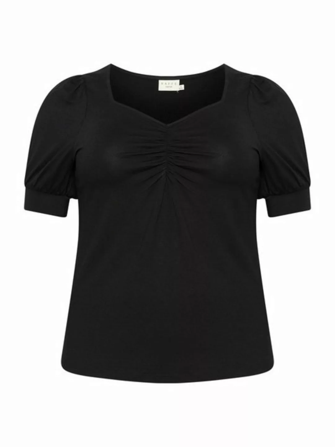 KAFFE Curve T-Shirt Sissy (1-tlg) Drapiert/gerafft günstig online kaufen