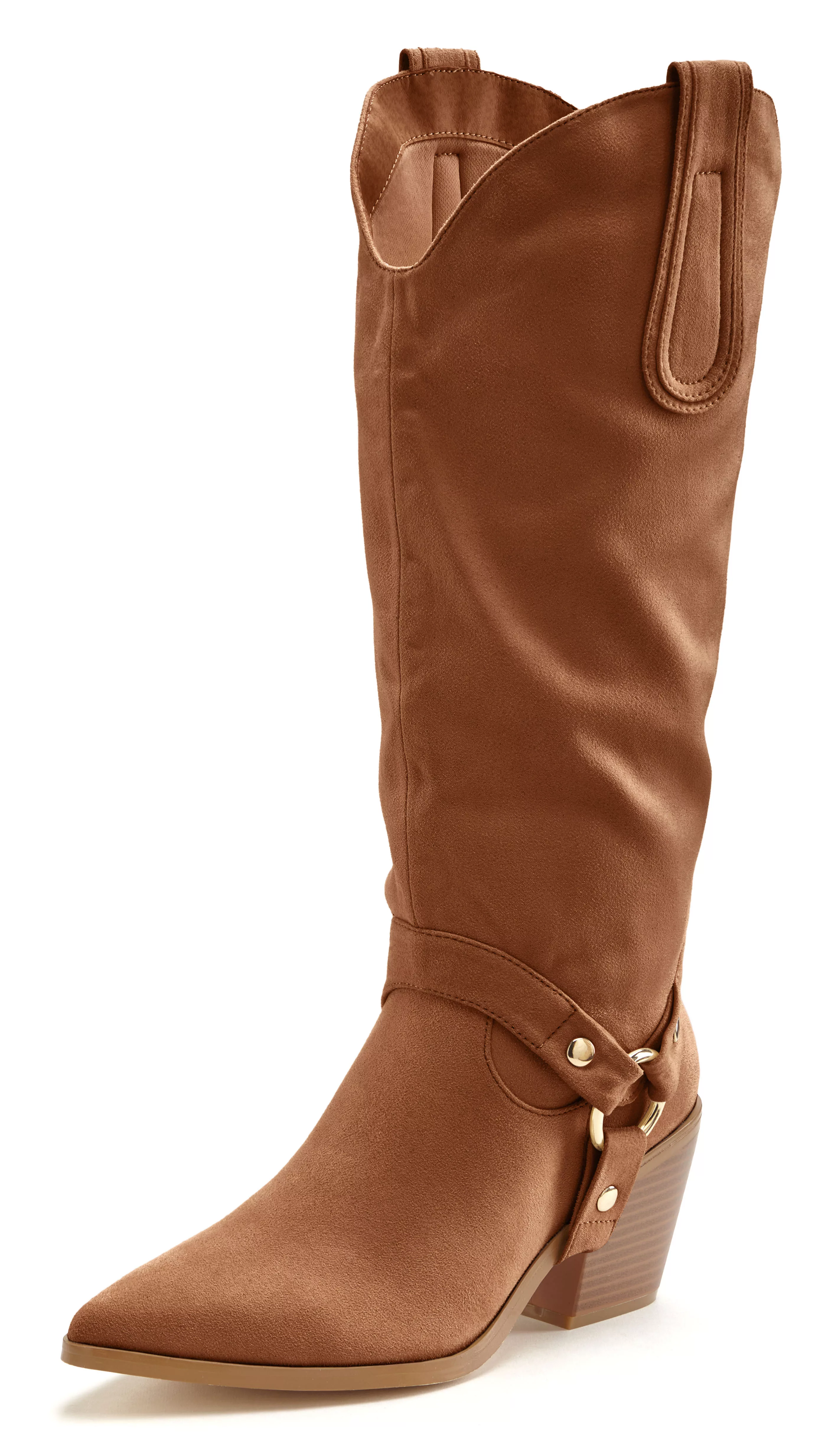 LASCANA Stiefelette, Cowboy Stiefel,Slouchy Boots mit abnehmbarem Schaft,Bo günstig online kaufen