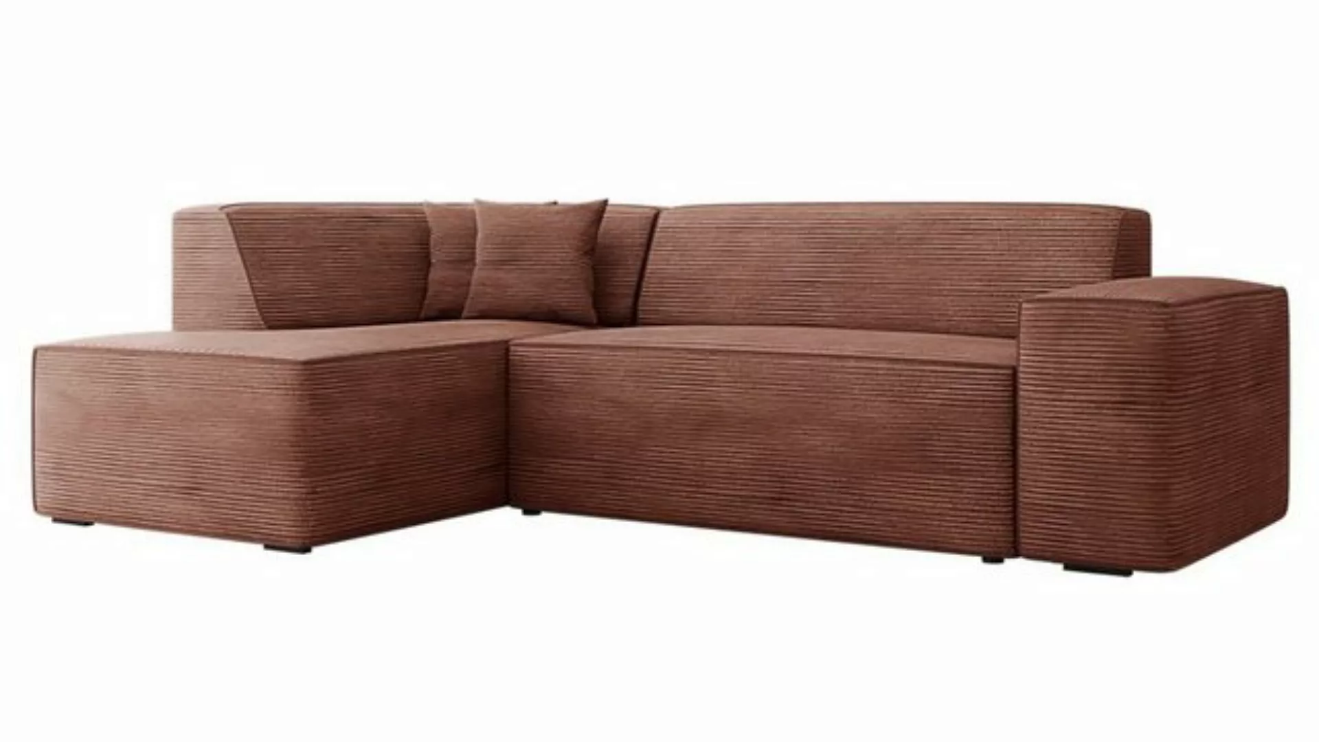 MIRJAN24 Ecksofa Lordin Cord, Eckcouch mit Kissen-Set, Polstersofa, Polster günstig online kaufen