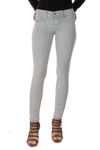 Diesel Jeansjeggings Diesel Livier-Ankle 0672M Damen Jeans Hose Slim Jeggin günstig online kaufen