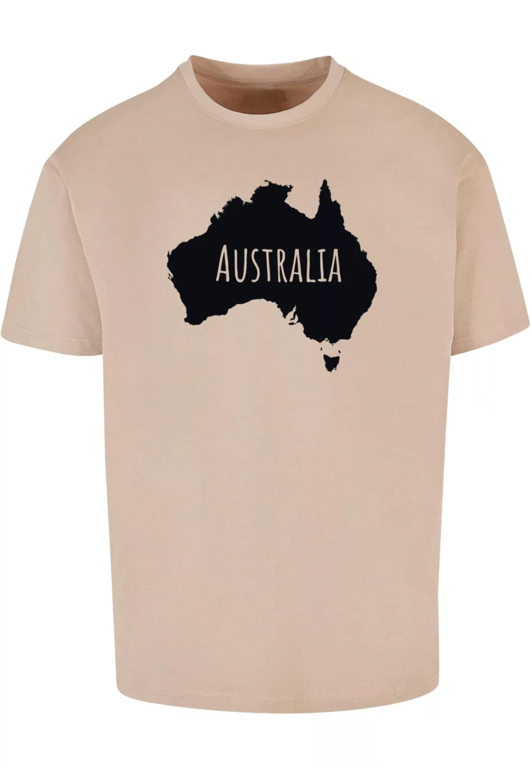 Merchcode T-Shirt "Merchcode Herren Australia Heavy Oversize Tee-BY102" günstig online kaufen