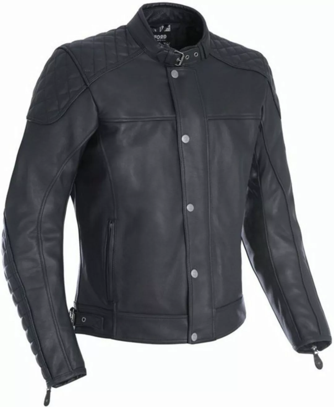 OXFORD Motorradjacke Hampton Motorrad Lederjacke günstig online kaufen