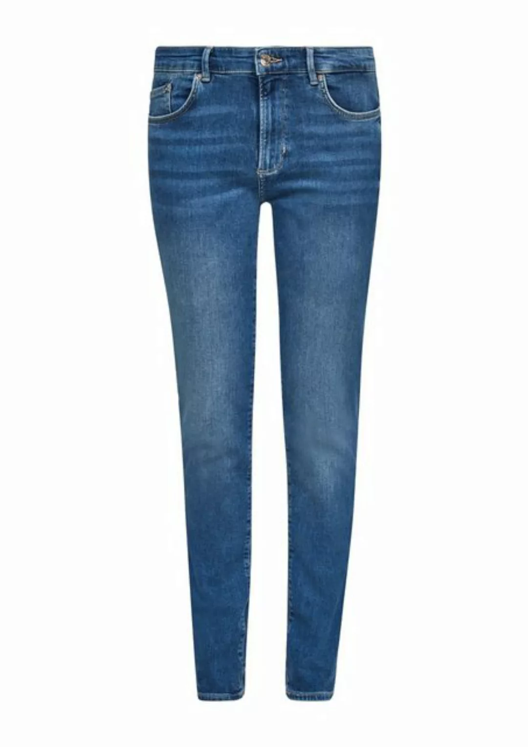 s.Oliver Slim-fit-Jeans s.Oliver Slim Fit Jeans Betsy in Blue (1-tlg) Five günstig online kaufen
