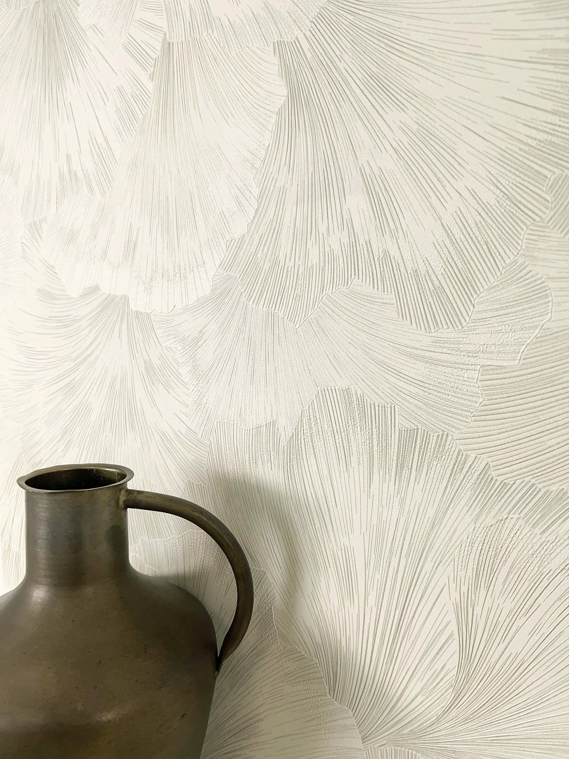 Newroom Vliestapete, Creme Tapete Modern Dschungel günstig online kaufen