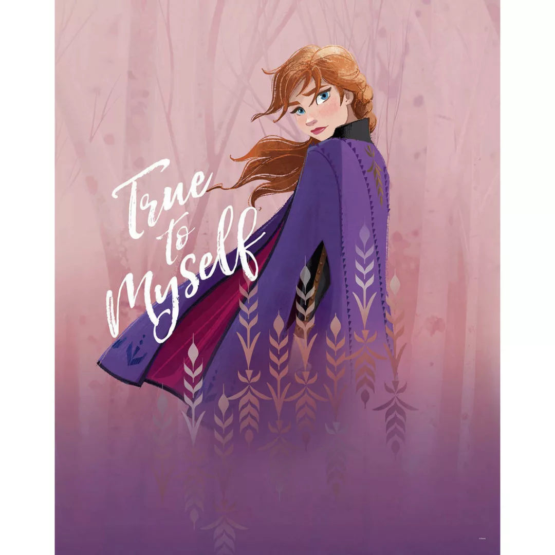 Komar Poster Frozen Anna True to Myself Disney B/L: ca. 40x50 cm günstig online kaufen