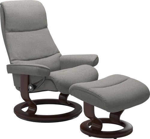 Stressless Relaxsessel "View", (Set, Relaxsessel mit Hocker), mit Classic B günstig online kaufen