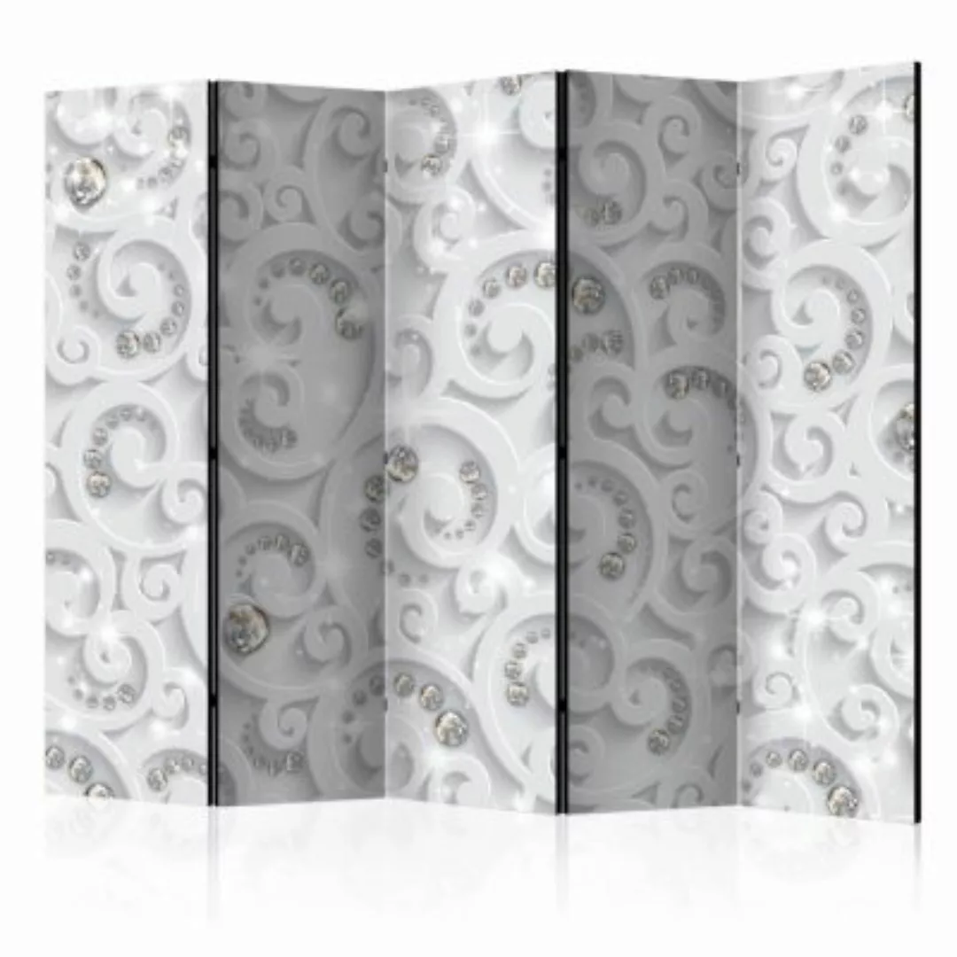 artgeist Paravent Abstract Glamor II [Room Dividers] grau/beige Gr. 225 x 1 günstig online kaufen