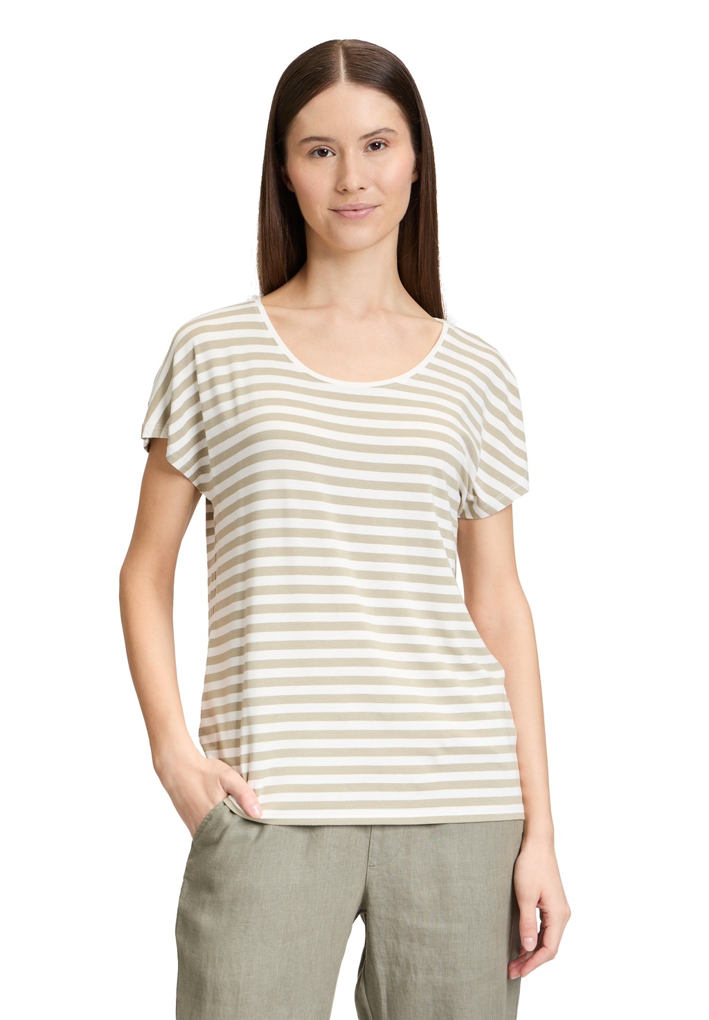 Cartoon Kurzarmshirt "Cartoon Damen Basic Shirt mit Rundhalsausschnitt", (1 günstig online kaufen