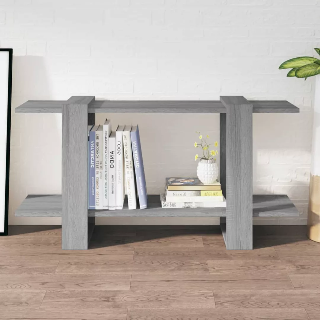 Vidaxl Bücherregal Grau Sonoma 100x30x51 Cm Holzwerkstoff günstig online kaufen