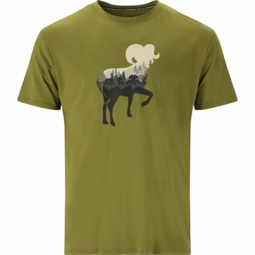 WHISTLER T-Shirt Tsavo M Printed Tee sphagnum günstig online kaufen
