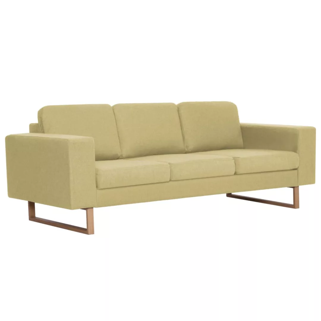 3-sitzer-sofa Stoff Grün günstig online kaufen