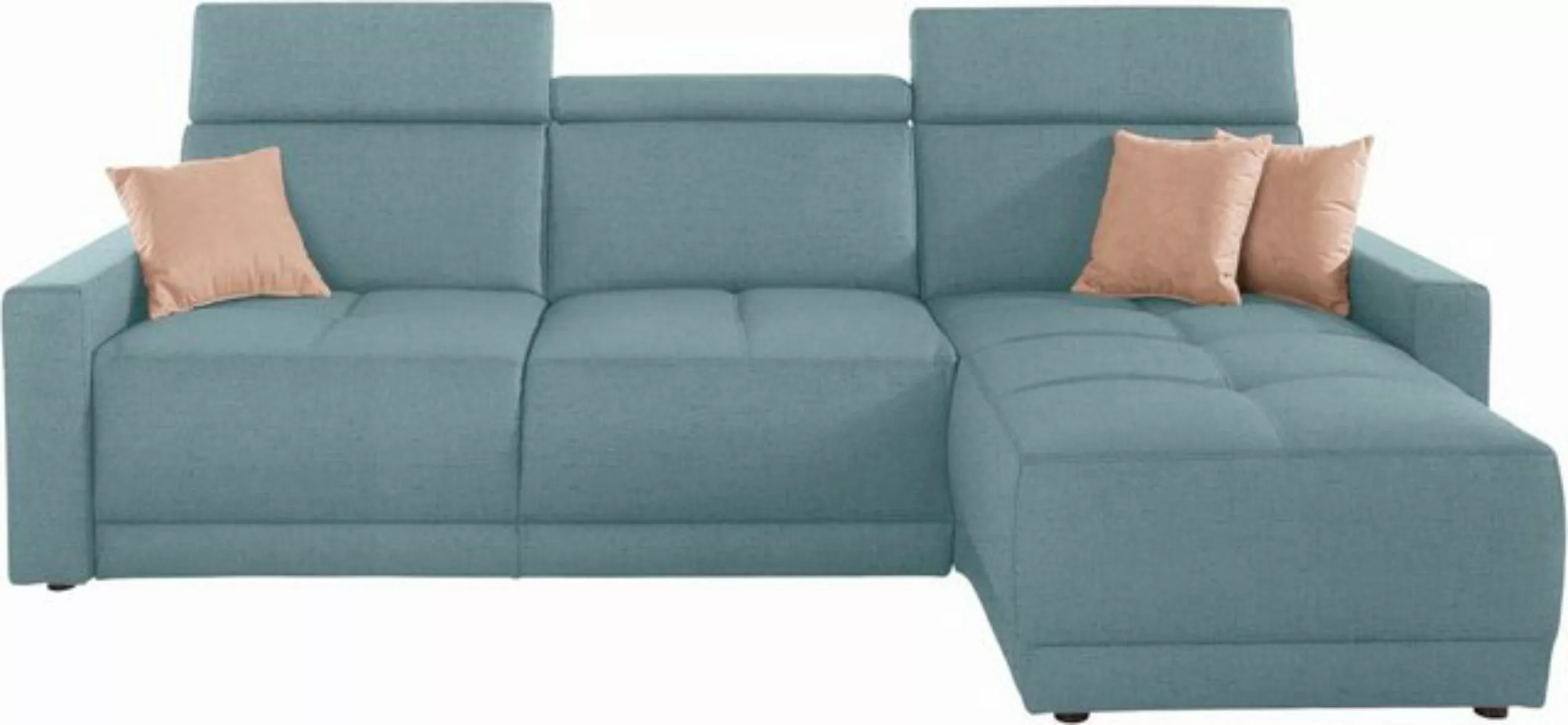 DOMO collection Ecksofa Ava L-Form, mit Recamiere, Federkern wahlweise mit günstig online kaufen