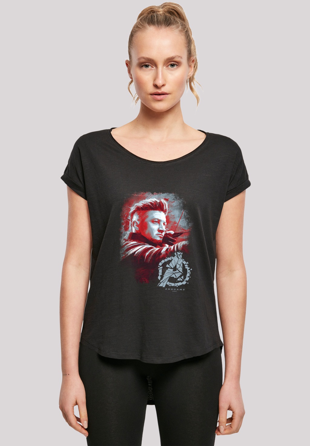 F4NT4STIC T-Shirt "Marvel Avengers Endgame Hawkeye Brushed", Damen,Premium günstig online kaufen