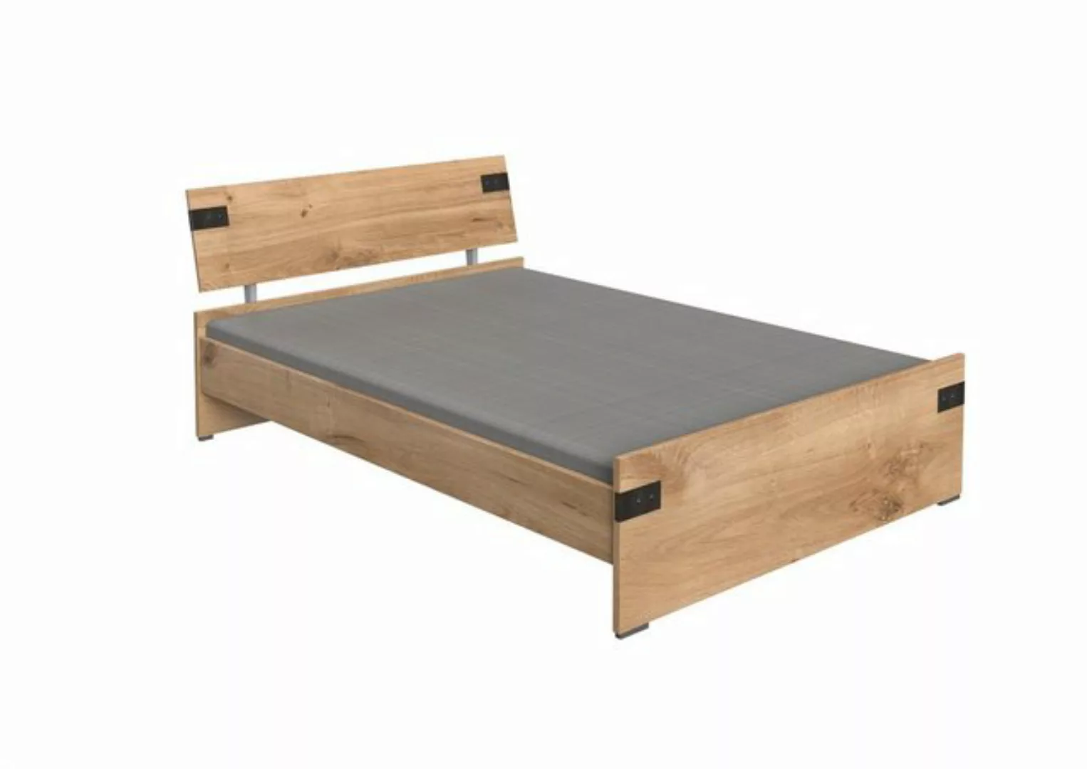 möbelando Bett Lothar, 146 x 85 x 210 cm (B/H/T) günstig online kaufen