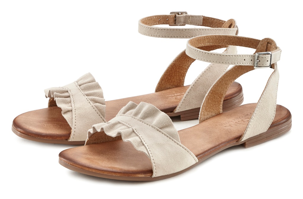 LASCANA Sandale "Sommerschuh", Sandalette, Sommerschuh aus hochwertigem Led günstig online kaufen