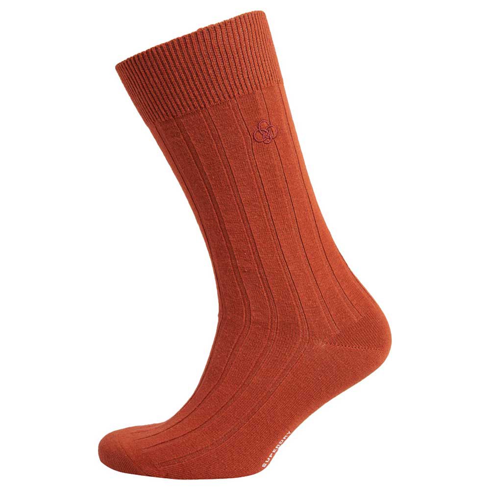 Superdry Casual Rib Socken EU 43-45 Flame Orange günstig online kaufen