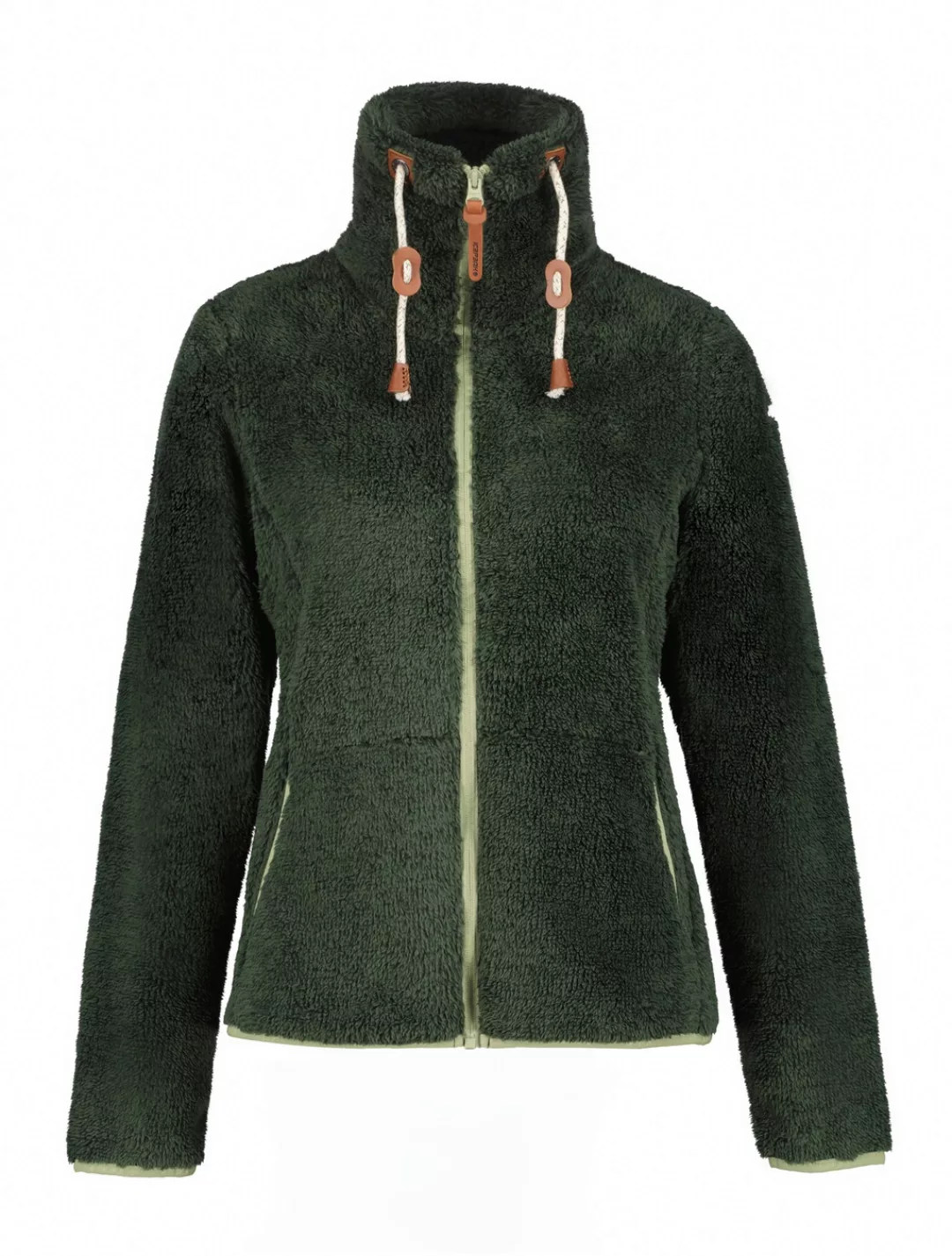 Icepeak Fleecejacke D KUSCHELFLEECEJACKE COLONY (1-St) mit Kordel günstig online kaufen