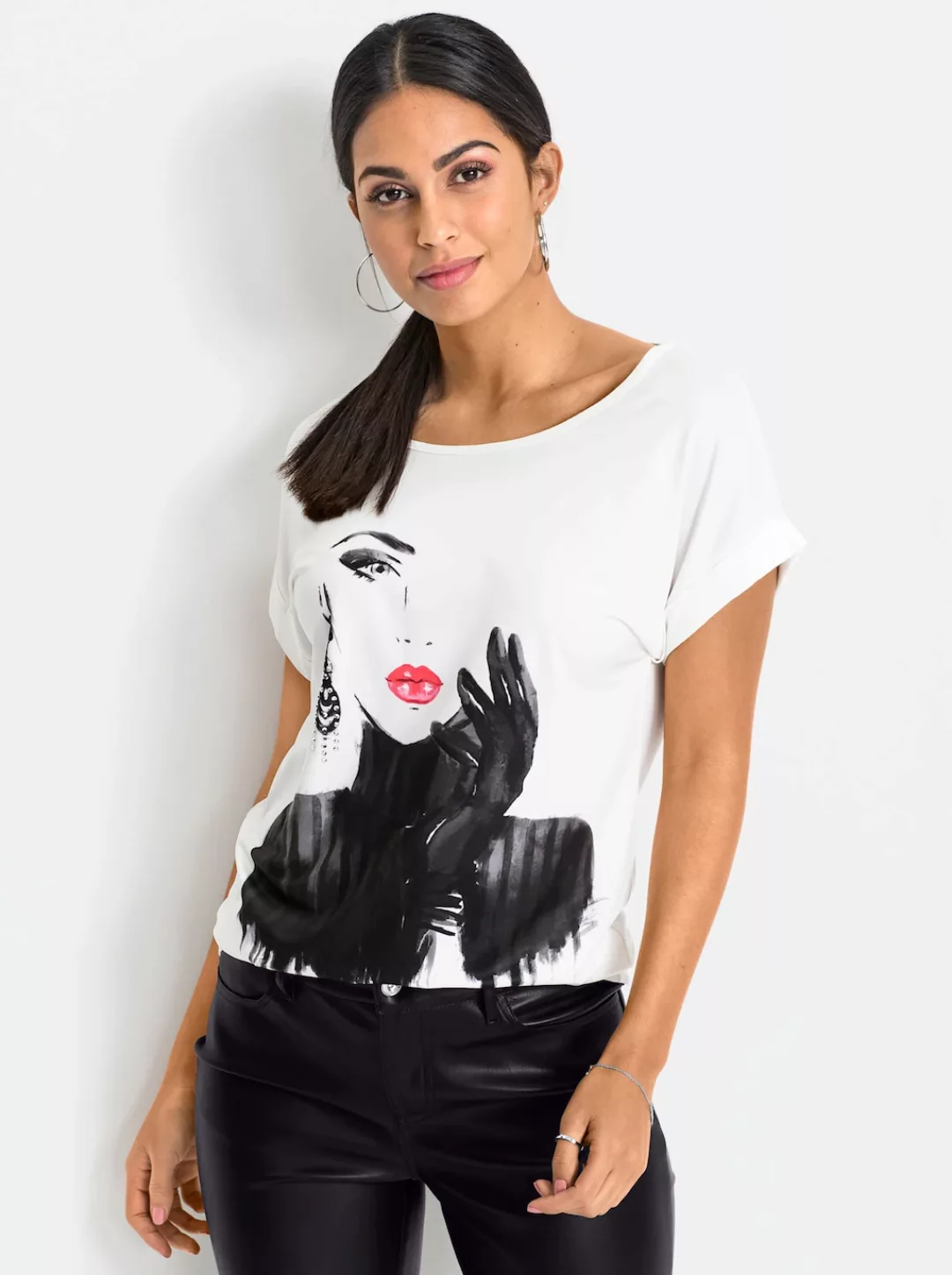 Inspirationen Kurzarmshirt "Shirt", (1 tlg.) günstig online kaufen