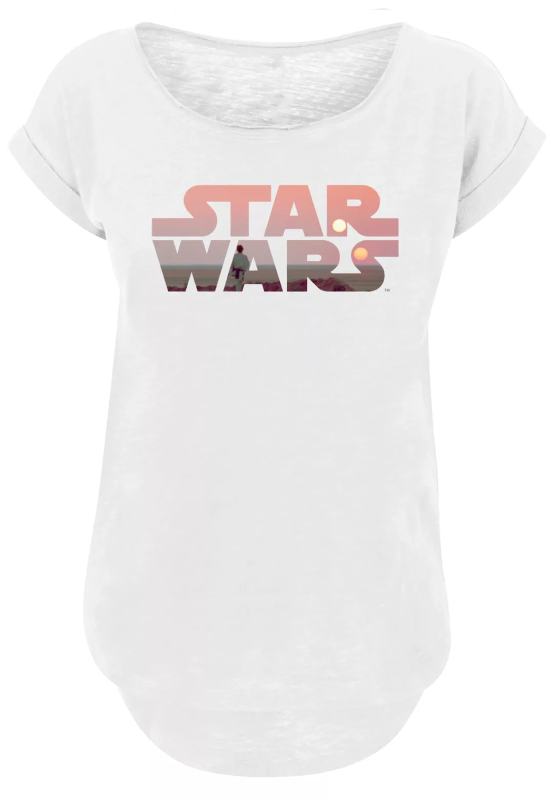 F4NT4STIC T-Shirt "Star Wars Tatooine Logo", Print günstig online kaufen