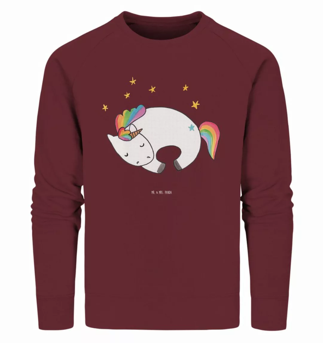 Mr. & Mrs. Panda Longpullover Größe L Einhorn Nacht - Burgundy - Geschenk, günstig online kaufen