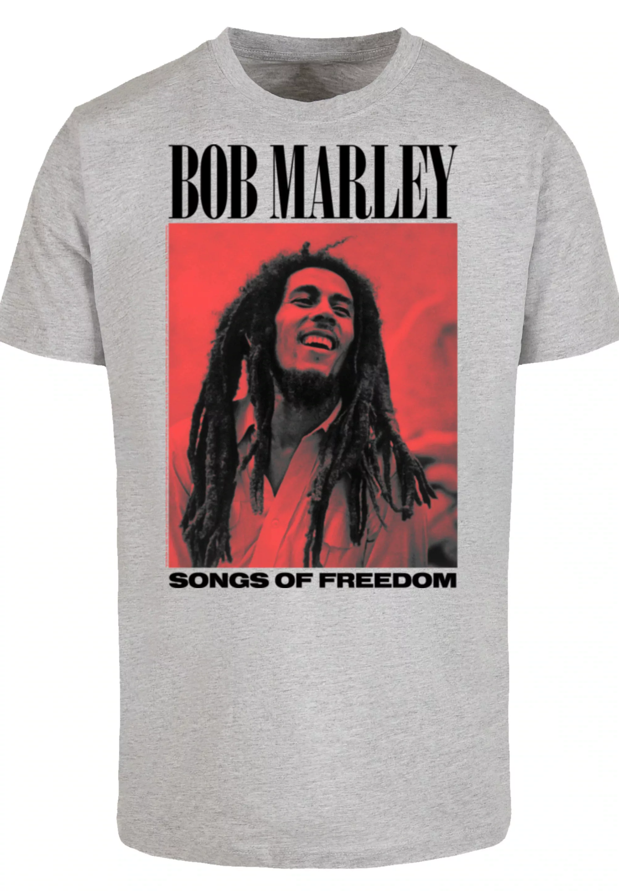 F4NT4STIC T-Shirt "Bob Marley Songs Of Freedom Reggae Music", Premium Quali günstig online kaufen