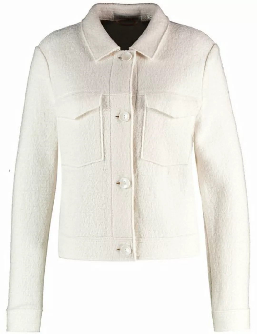 GERRY WEBER Jackenblazer Kastige Blazerjacke in Bouclé-Optik günstig online kaufen