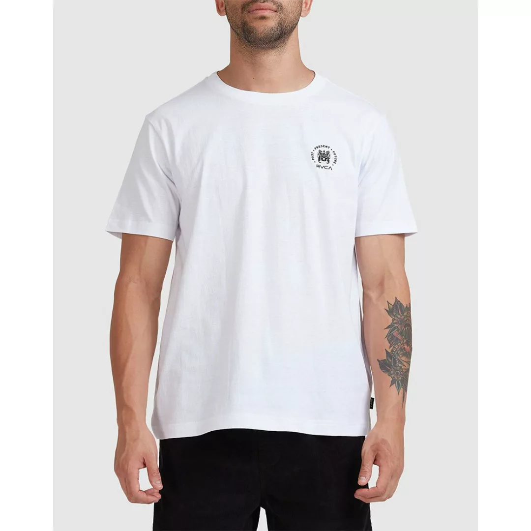 Rvca Seal Kurzärmeliges T-shirt M White günstig online kaufen